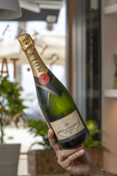 Moet Chandon y cavas en Il Fornetto La Pineda