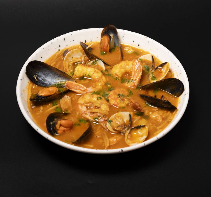Sopa de MArisco en Il Fornetto La Pineda